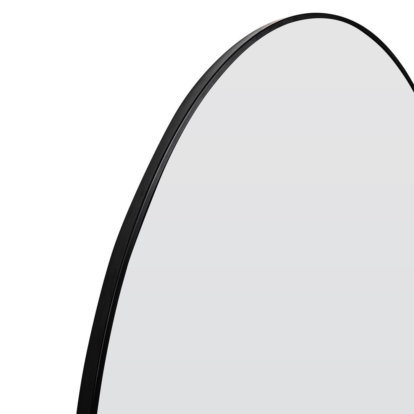 Isla Arch Mirror | 1000 x 1500 | Matte Black