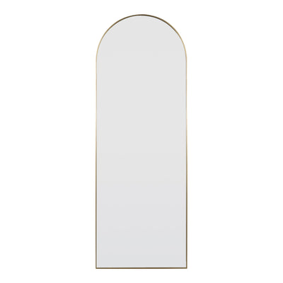 Isla Full Length Arch Mirror | 1700 x 610 | Satin Brass