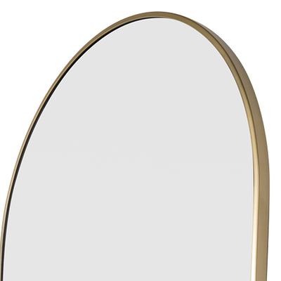 Isla Full Length Arch Mirror | 1700 x 610 | Satin Brass