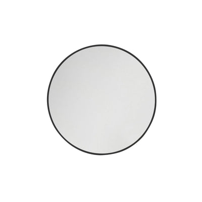Leia Round Mirror | 600 | Black